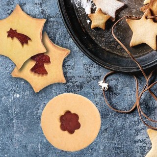 Wykrawacz do Ciastek Koło z Kwiatkiem 4,5 cm Stal do Zmywarki ORION