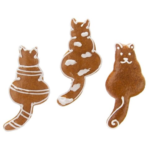 Wykrawacz do Ciastek Kot 8,5 cm Stal Nierdzewna do Zmywarki ORION