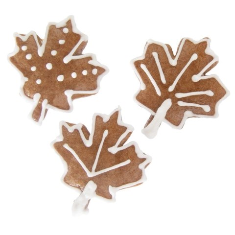 Wykrawacz do Ciastek Liść Klonu 4 x 3,5cm Stal Nierdzewna do Zmywarki ORION