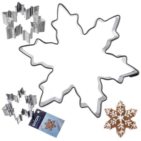 Wykrawacz do Ciastek Płatek Śniegu 5,5 x 5,5 cm Stal do Zmywarki ORION