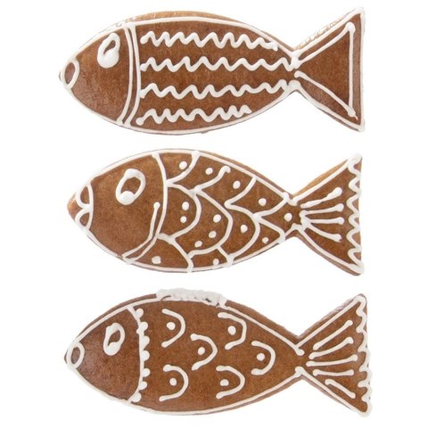 Wykrawacz do Ciastek Ryba 9 x 4 cm Stal Nierdzewna do Zmywarki ORION