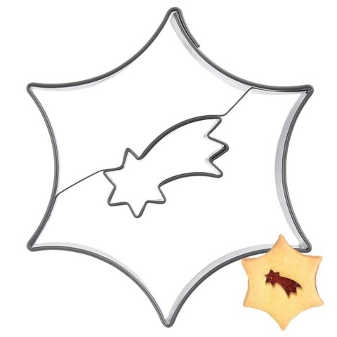 Wykrawacz do Ciastek z Gwiazdą Betlejemską 5,5 cm Stal do Zmywarki ORION