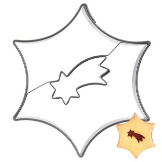 Wykrawacz do Ciastek z Gwiazdą Betlejemską 5,5 cm Stal do Zmywarki ORION