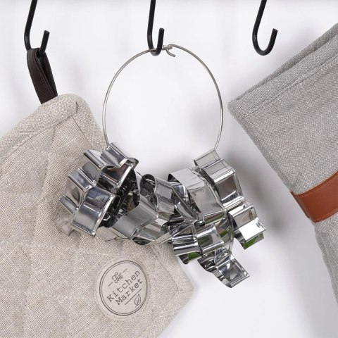 Wykrawacze do Ciastek 10 el. LA CUCINA Aluminiowe Boże Narodzenie