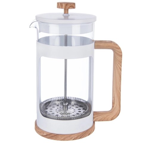 Zaparzacz Tłokowy 1 L ORION WHITELINE French Press Szkło Borokrzemowe