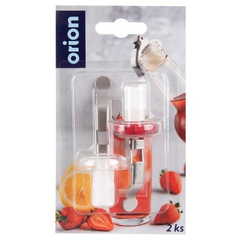 Zatyczka do Butelek 2 szt. ORION Stal Nierdzewna Hermetyczna do Napojów