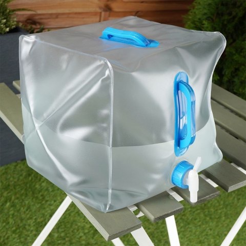 Zbiornik na Wodę 20 L REDCLIFFS Składany Kanister z Kranikiem Biwak