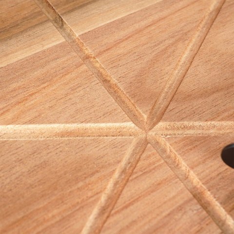 Zestaw Deska do Pizzy Drewniana Okrągła z Nożem EXCELLENT HOUSEWARE 30 cm