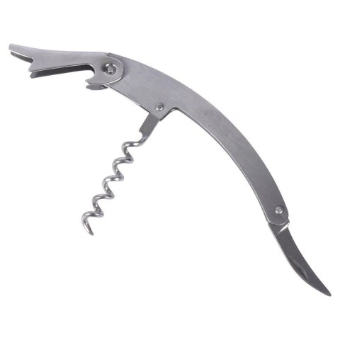 Zestaw Korkociąg Otwieracz Zatyczka do Wina i Nóż Sera 4 el. ORION