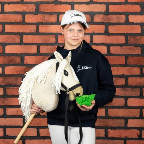Hobby Horse Skippi A3 - Almond - Ecru - Jasny beż - kantar i wodze