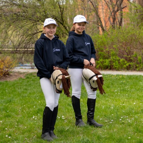 Hobby Horse Skippi A3 - Biszkopt - Jasny beż i brąz - kantar i wodze