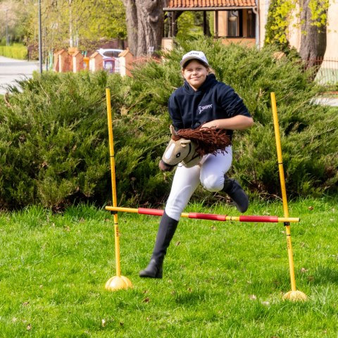 Hobby Horse Skippi A3 - Karmel - Beżowy - kantar i wodze w zestawie