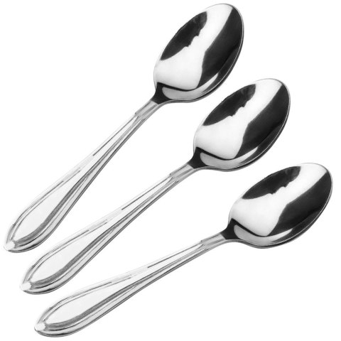 Zestaw Łyżki Stołowe Stal Nierdzewna CONIC 3 Sztuki 20,5 cm ORION