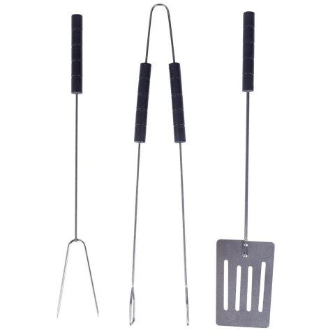 Zestaw Przyborów do Grilla 3 el. BBQ COLLECTION Łopatka Szczypce Widelec