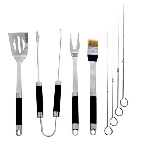 Zestaw Przyborów do Grilla 9 el. ORION Stal Nierdzewna Walizka