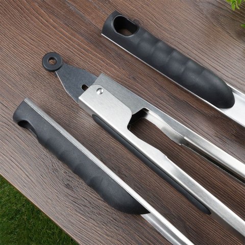 Zestaw Przyborów do Grilla Stalowy 3 el.