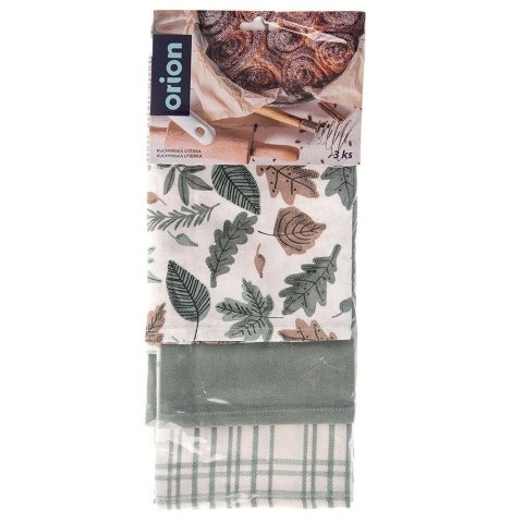 Zestaw Ścierki Kuchenne Bawełniane Uniwerslane z Zawieszką ORION 3 szt.