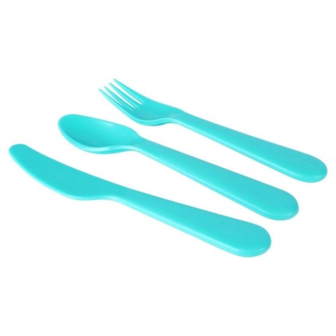 Zestaw Sztućców 18 el. EXCELLENT HOUSEWARE Piknikowe Plastik Kolorowe