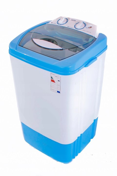 Mała Pralka Wirnikowa 7 kg MOCNA Timer Pralka na działkę SIGMA