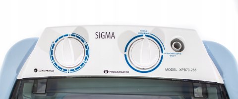 Mała Pralka Wirnikowa 7 kg MOCNA Timer Pralka na działkę SIGMA