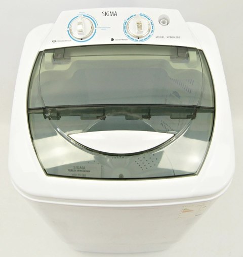 Mała Pralka Wirnikowa 7 kg MOCNA Timer Pralka na działkę SIGMA