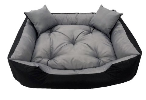 Duże Legowisko Kojec Łóżko Dla Psa Kota 130x105 cm Szare AIO FACTORY SP. Z O.O.
