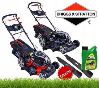 Kosiarka Spalinowa Silnik Briggs & Stratton 51cm 161cc Napęd czarna SIGMA