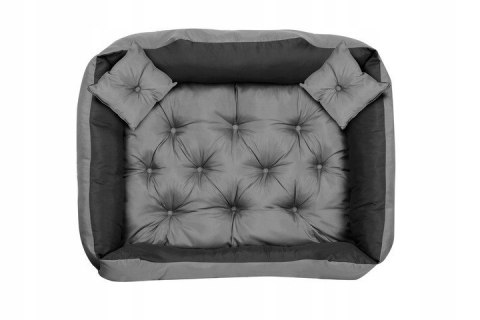 LEGOWISKO PERSONALIZOWANE MIKROFIBRA 75x65 SZARE AIO FACTORY SP. Z O.O.