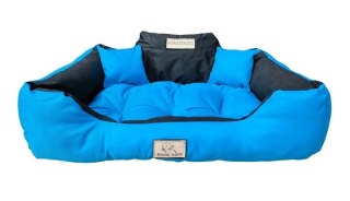 Legowisko Imię Pupila KINGDOG 75x65 Niebieskie