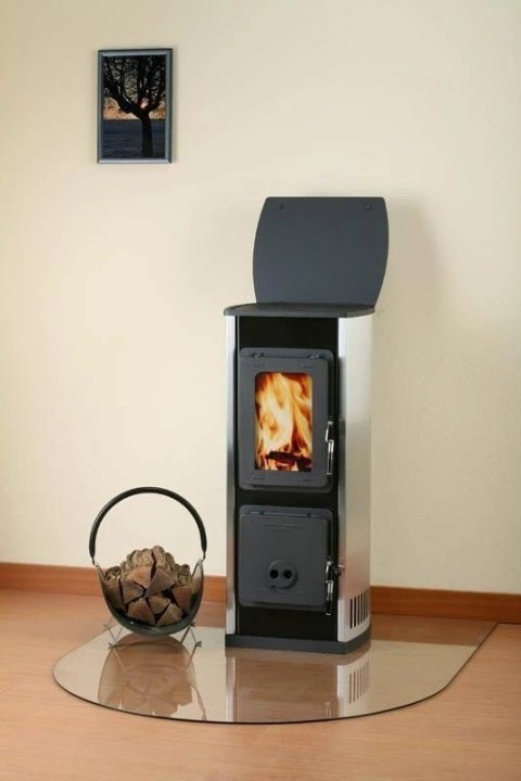 Podstawa szklana hartowana - szyba pod Piec lub Kominek 100x100 cm Krak-Trans