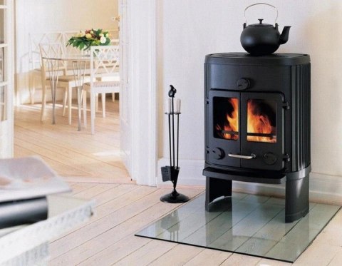 Podstawa szklana hartowana - szyba pod Piec lub Kominek 100x50 cm Krak-Trans