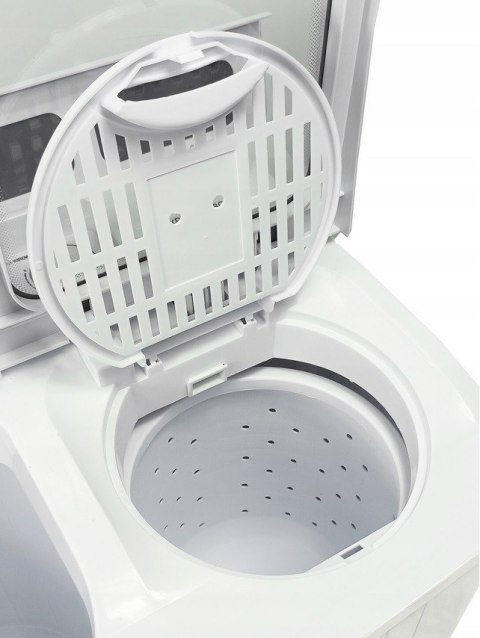 Pralka wirnikowa z wirówką 5 kg + 2 kg 1000 obr/min, Timer, Pralko-wirówka na działkę SIGMA