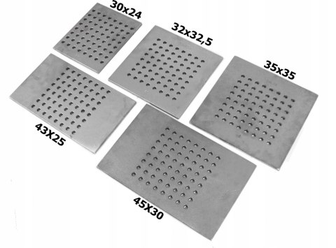 Ruszt ŻELIWNY do Kominka lub Pieca KOMINKOWY 29,5 x 23,5 cm Hardtop