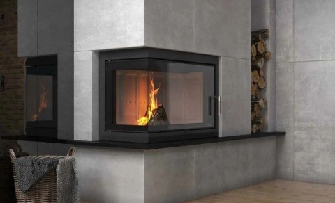 Szyba czyszcząca się do Kominka, pieca żaroodporna 60x40 TopStoc