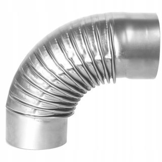 Zestaw przyłączeniowy fi 120 Rura dymowa + 2 kolanka DARCO