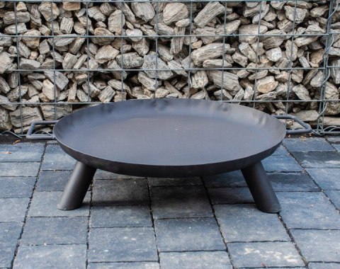 GRILL OGRODOWY na wysięgniku ŻURAW ruszt nierdzewny + palenisko + trójnóg AlfaStal Anna Kozik