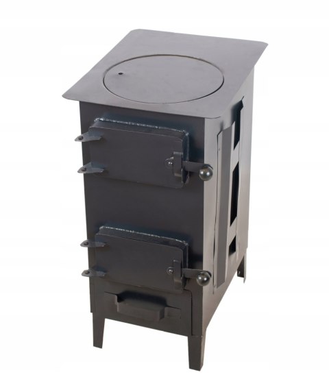 Piec Piecyk SZAMOTOWY Koza APOLLO + ZESTAW RUR ATEST POLSKA produkcja Owczarek