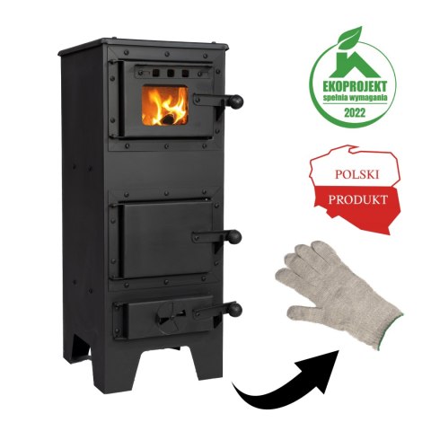 Piec Szamotowy Demeter 7 kW Typu Koza Stalowy Ekoprojekt 2022 Owczarek