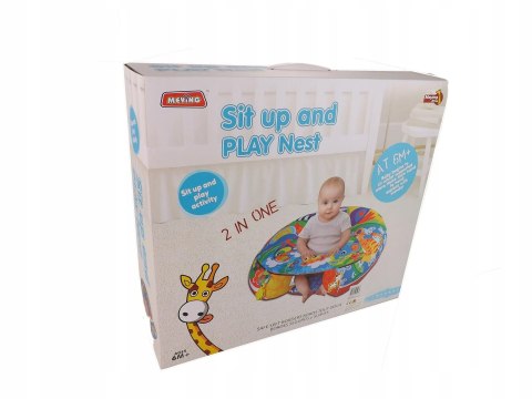 Poduszka wałek rogal do nauki siadania 028-18