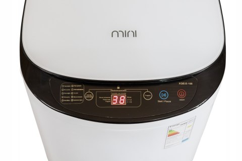 Pralko wirówka z GRZAŁKĄ WODY AUTOMAT 1500W 3,5kg Pralka wirnikowa Turystyczna SIGMA