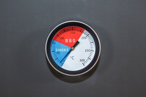 WĘDZARNIA OGRODOWA ZE STALI Z TERMOMETREM AlfaStal Anna Kozik