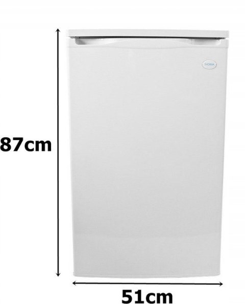 Zamrażarka Szufladowa Sigma BD-100 88L | Klasa F | 4 Szuflady | Cicha 41dB | Regulacja Temperatury | Biała SIGMA