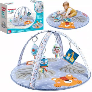 2 w 1 bawełniana mata dla niemowląt do raczkowania, siedzenia i zabawy