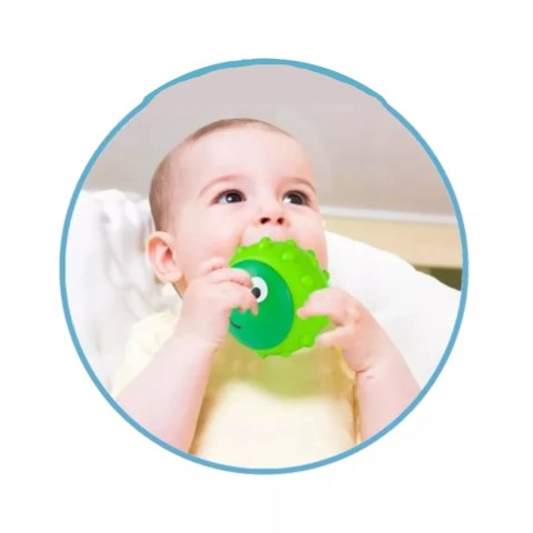 Gumowe piłki piłeczki sensoryczne owady A008