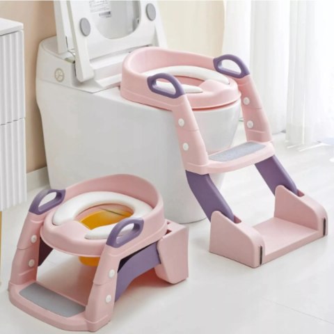 Przenośny nocnik i nakładka na sedes 2w1 - antypoślizgowa i wygodna nakładka