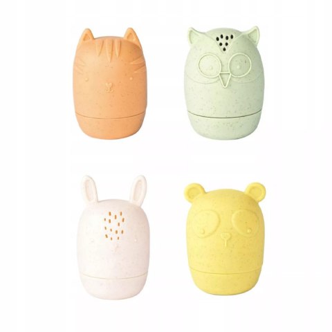 Silikonowe zabawki do kąpieli gryzaki odkręcane pryskające