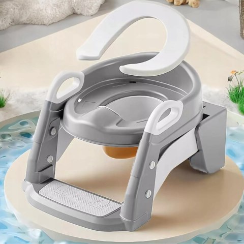 Składana nakładka 2w1 z nocnikiem przenośna antypoślizgowa bezpieczna