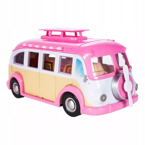 Kamper Lodziarnia dla Lalek - Food Truck, Mini Kawiarnia z Akcesoriami