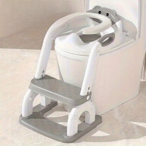 Nocnik i nakładka na sedes 2w1 dla dzieci składana antypoślizgowa regulacja