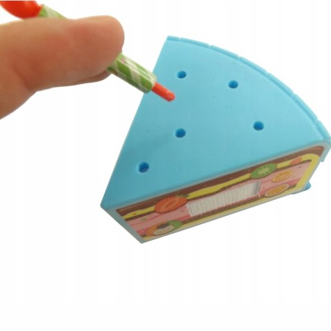 Tort urodzinowy do krojenia na rzepy świeczka WD-I58N